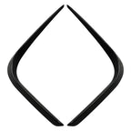 Carbon Black Front Bumper Side Vent Cover Trim for BMW X5 G05 (2019-2022)