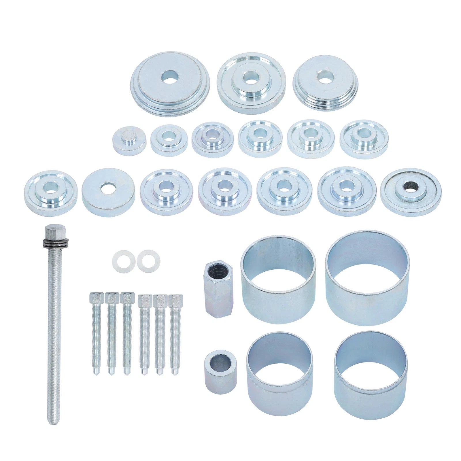 31pcs Front Wheel Drive Hub Bearing Puller Tool Kit for Various Models