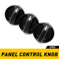 Set of 3 Control Knobs Dials for Toyota Tundra 2000–2006 A/C Heater Fan