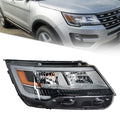 Halogen Headlight for Ford Explorer (2016–2019) with LED DRL Chrome