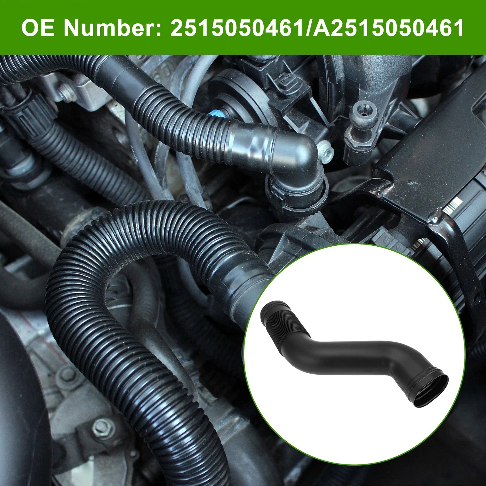 Engine Air Intake Duct Hose for Mercedes-Benz R-Class V251 (2006–2017)