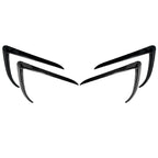 Front Fog Light Lamp Eyebrow Cover Trim for Tesla Model X (2015–2020)