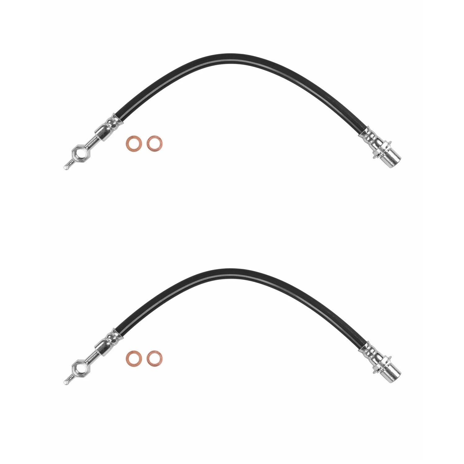 Set of 2 Front Brake Hydraulic Hoses for Lexus GS300 GS400 GS430 (1998–2005)