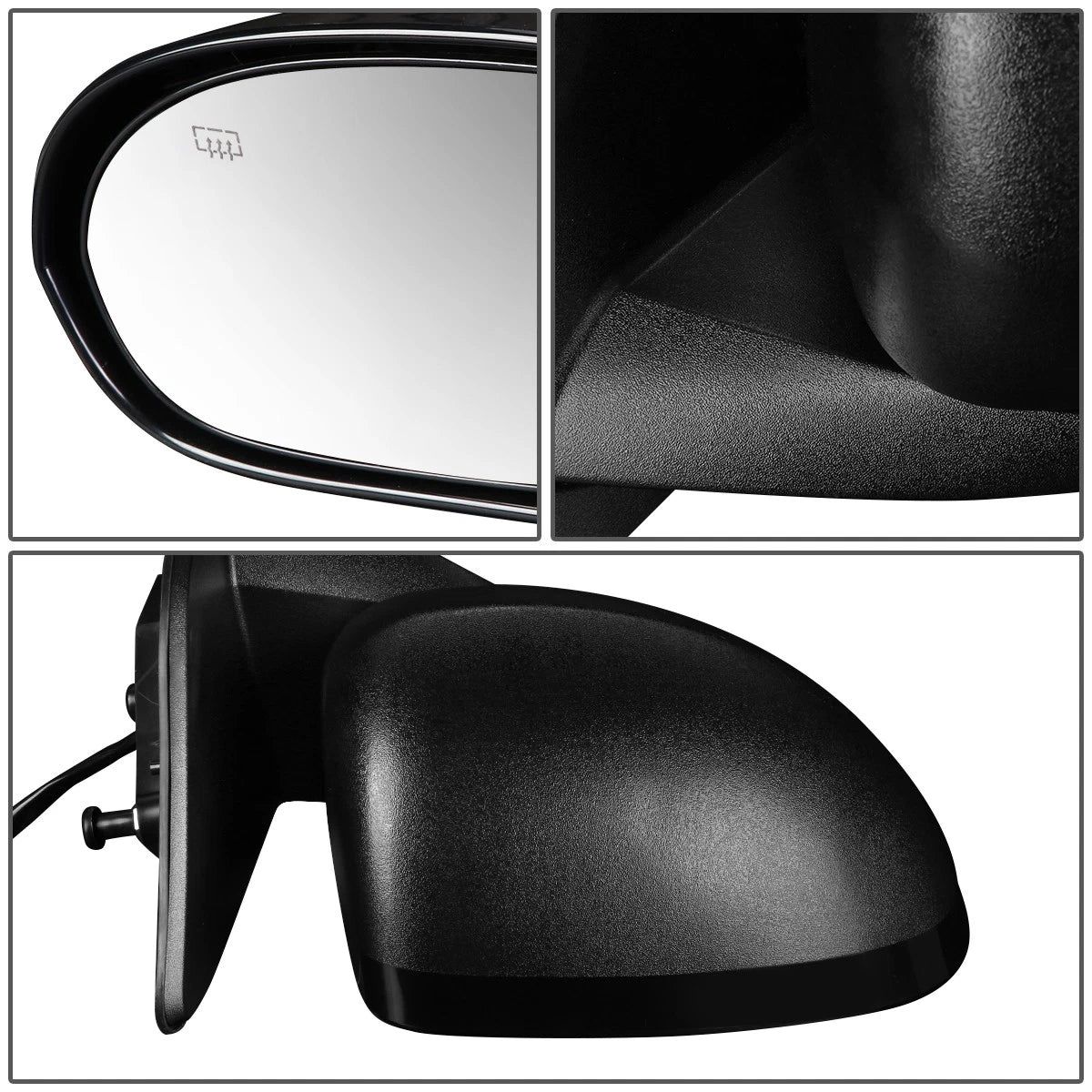 Power Heated Side Door Mirror Right for Jeep Compass (2007–2010) CH1321262