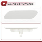 Front Left Washer Nozzle Cover for Lexus RX350 (2016-2019) - White 1 x Cap