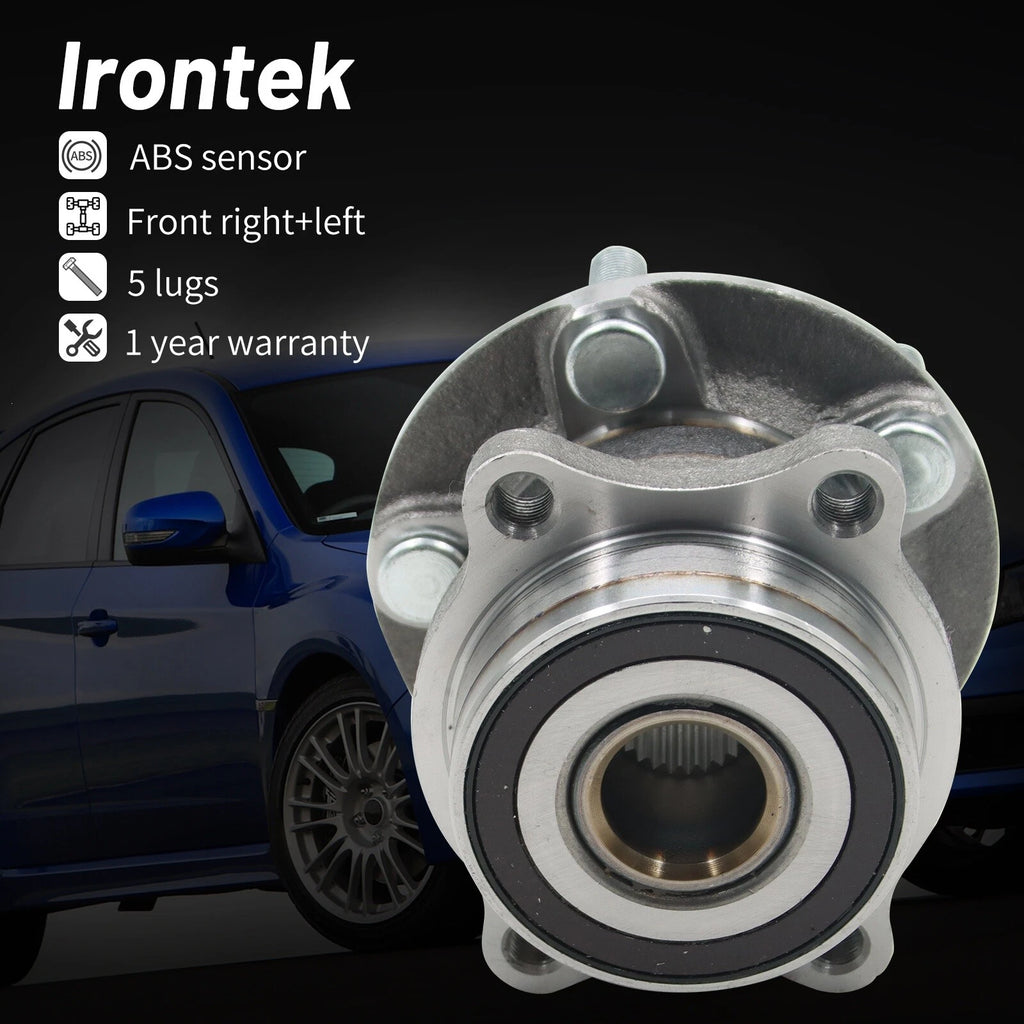 Pair Rear Wheel Hub Bearings for Subaru Outback Forester Legacy (2010–2014)