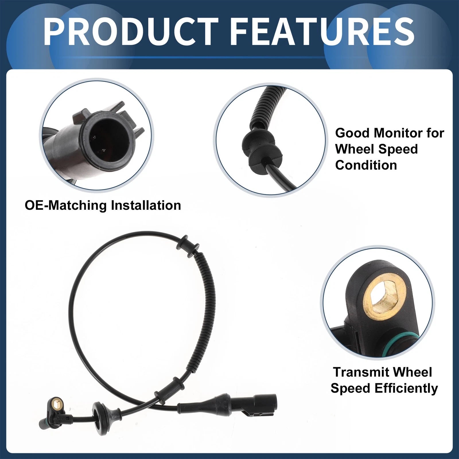 ABS Wheel Speed Sensor No. 7L1Z2C190E for Ford Expedition (2007–2010)