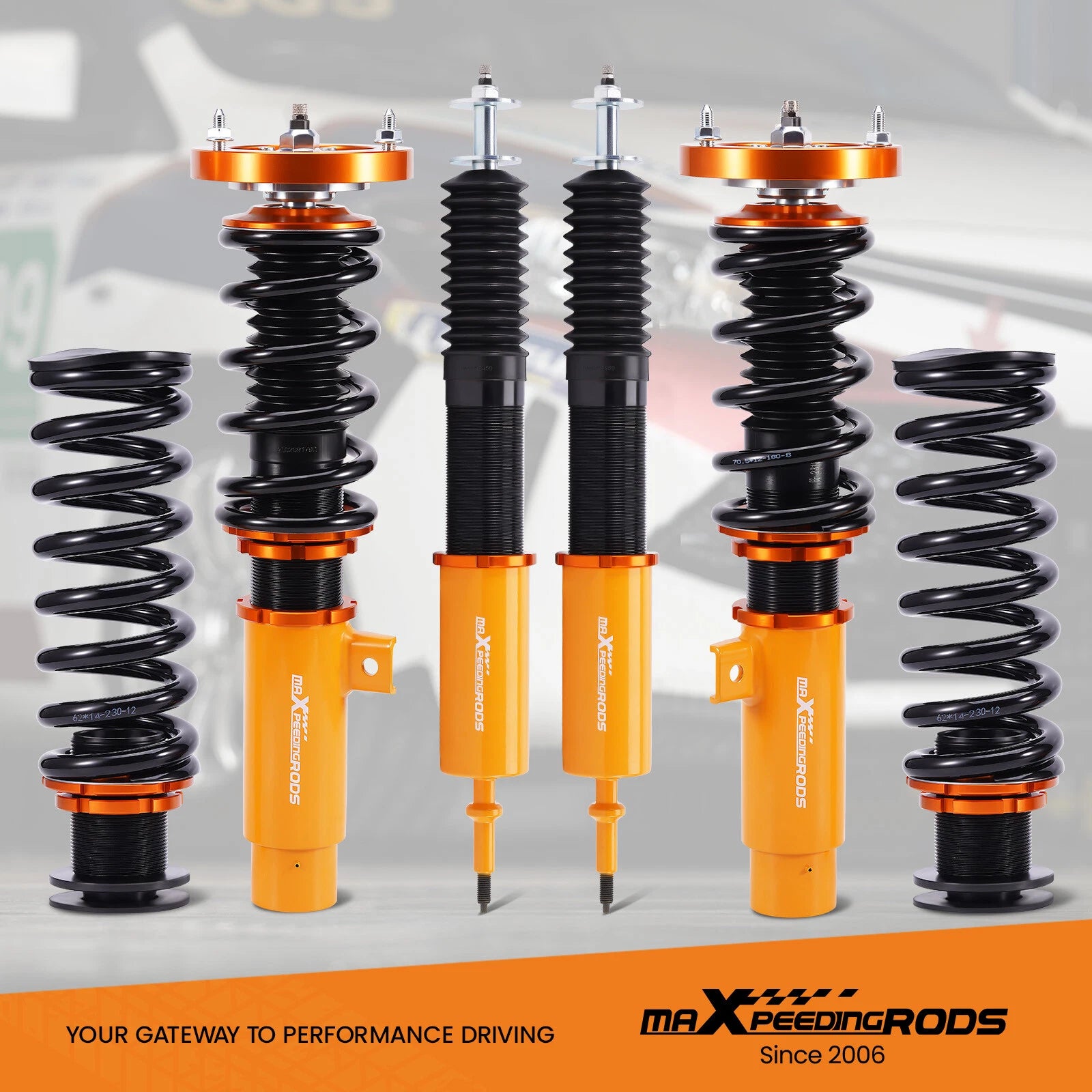24 Way Damper Coilovers Suspension Lowering Kit for BMW 3 Series (2004–2011) E92/E93