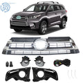 Halogen Fog Lights Pair for Toyota Highlander (2017–2019)