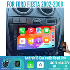 9" Wireless CarPlay Android Auto Head Unit for Ford Fiesta (2006-2008)