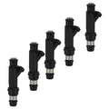 Set of 5 Fuel Injectors for Chevrolet Colorado Isuzu GMC Canyon Hummer H3 (2004–2012)