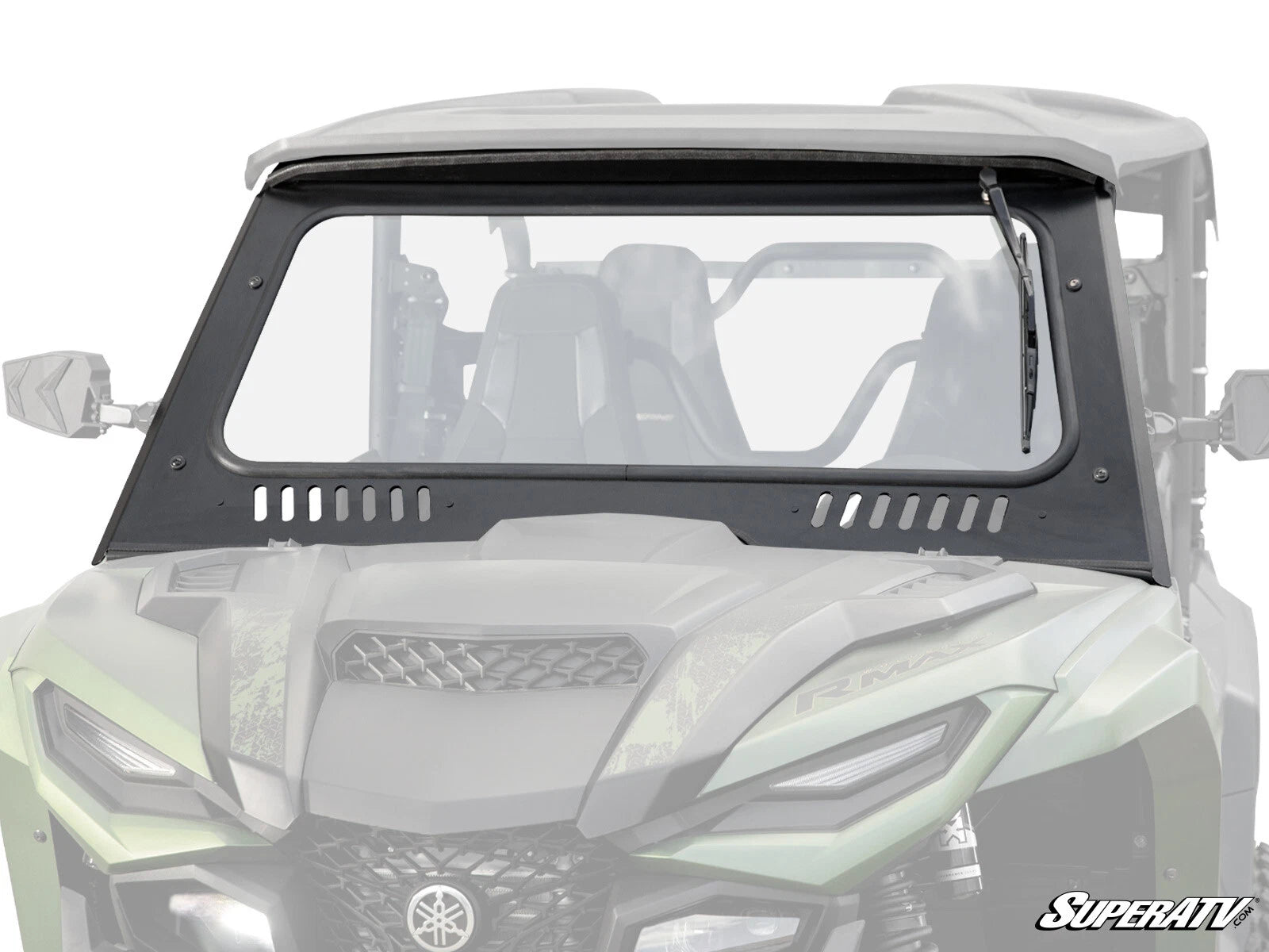 SuperATV Glass Windshield for Yamaha Wolverine X2/X4 (2021–2023)