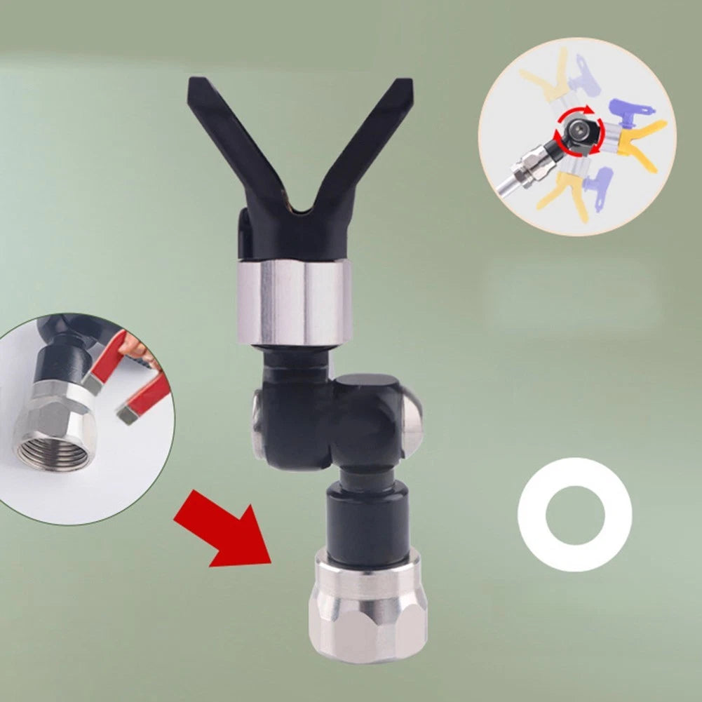 Rotating Sprayer Nozzle Adapter for - Stainless Steel, Duckbill
