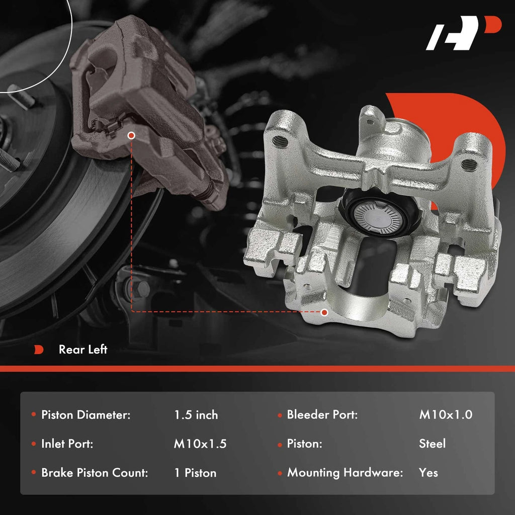 Rear Left Brake Caliper with Bracket for Buick Envision (2016-2023)