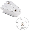 Brake Foot Pedal Enlarger Pad CNC Silver for Ducati Multistrada 950 1200 1260