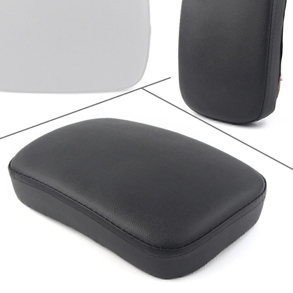 6 Suction Cup Rear Pillion Passenger Pad Seat for Harley Bobber Chopper