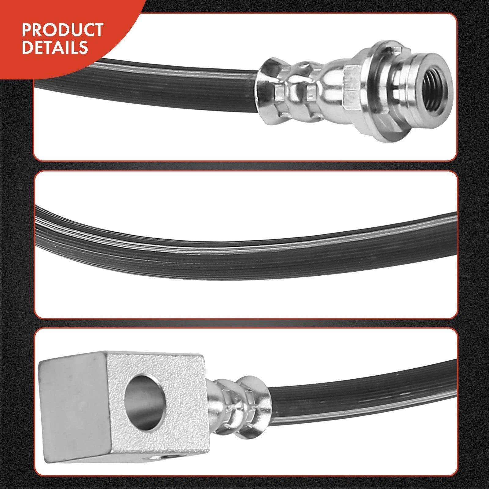Rear Center Brake Hydraulic Hose for Jeep Wrangler (1991–1995)