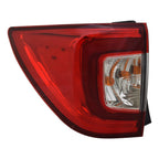 Replacement Driver Side Outer Tail Light Assembly For 2019-2022 Honda Pilot