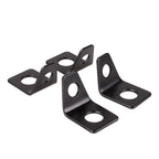 Set of 4 Seat Belt Mounting 90 Degree Angle Brackets for Universal Fit