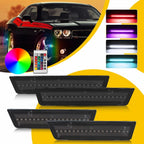 Set of 4 RGB LED Side Markers for Dodge Challenger (2008–2014)