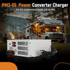 Steel Copper Converter Charger for RV Automotive Boat Car Audio (PM3-55)