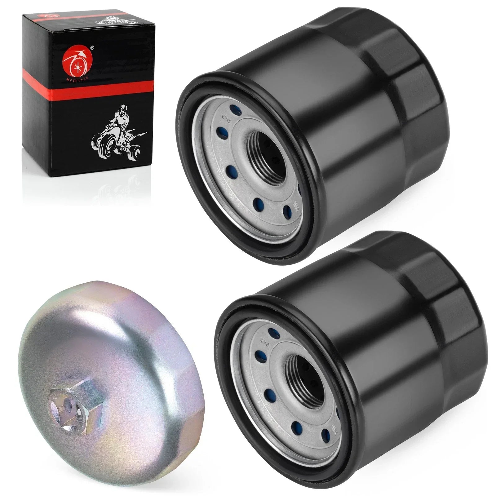 2pcs Oil Filter for Honda ST1100 / VT1100 / CB1100 (1985–2014)
