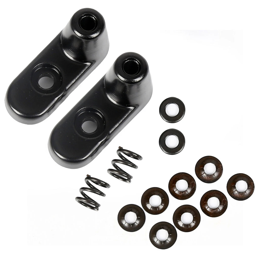 2X Sun Visor Repair Kit for Jeep Wrangler (2003–2006) Aluminum 924-532