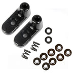 2X Sun Visor Repair Kit for Jeep Wrangler (2003–2006) Aluminum 924-532