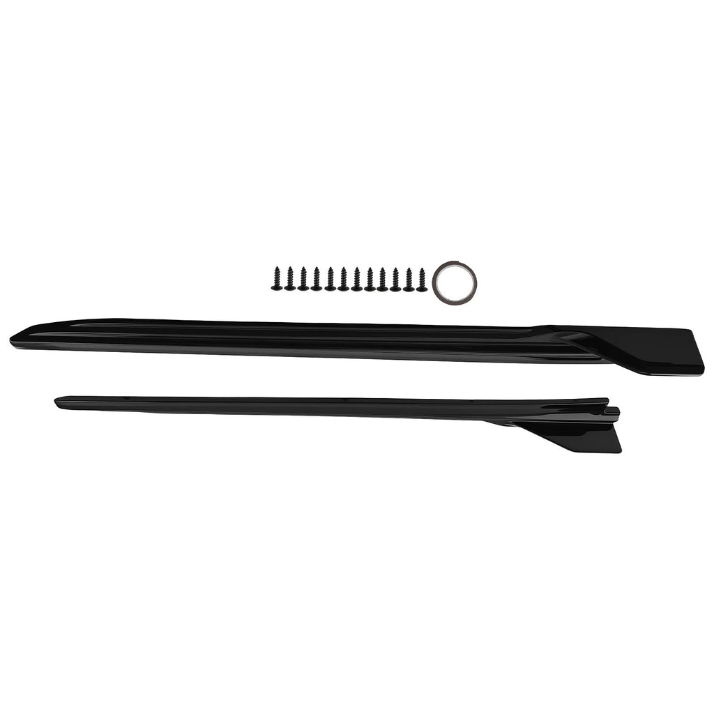 2X Gloss Black Side Skirts Kit for BMW X5 F15 (2014–2018)