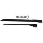 2X Gloss Black Side Skirts Kit for BMW X5 F15 (2014–2018)