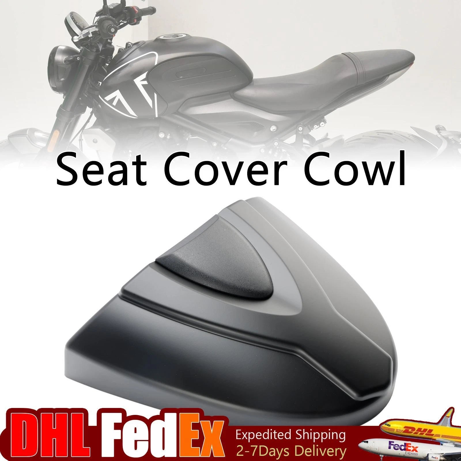 Tail Rear Seat Cover Fairing Cowl for Trident 660 (2021–2024) Matt Black