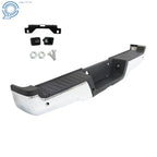 Rear Bumper Assembly for Ford F-250 F-350 Super Duty (2017–2022) Chrome