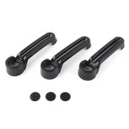 6 x Exterior Door Handle Tailgate Cover Trim for Jeep Wrangler JK (07-17)