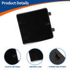 Car Bumper Tow Hook Cover for Mercedes-Benz CLS (2004-2007) Black