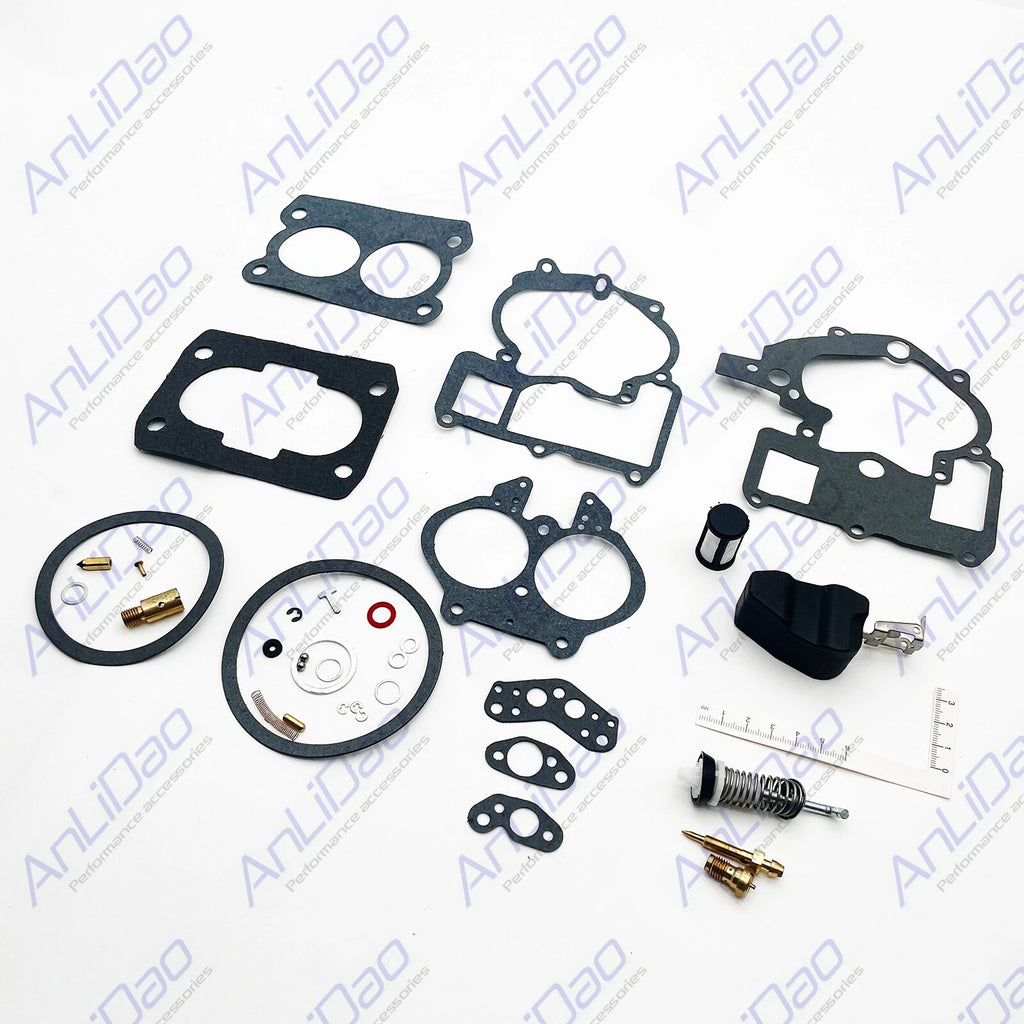 Carburetor Rebuild Kit for Mercruiser (3302-804844002, 76086, 8109291, 9043, 90611)