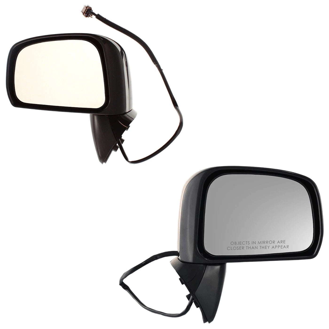 Set of 2 Mirrors for Nissan Versa (Sedan)