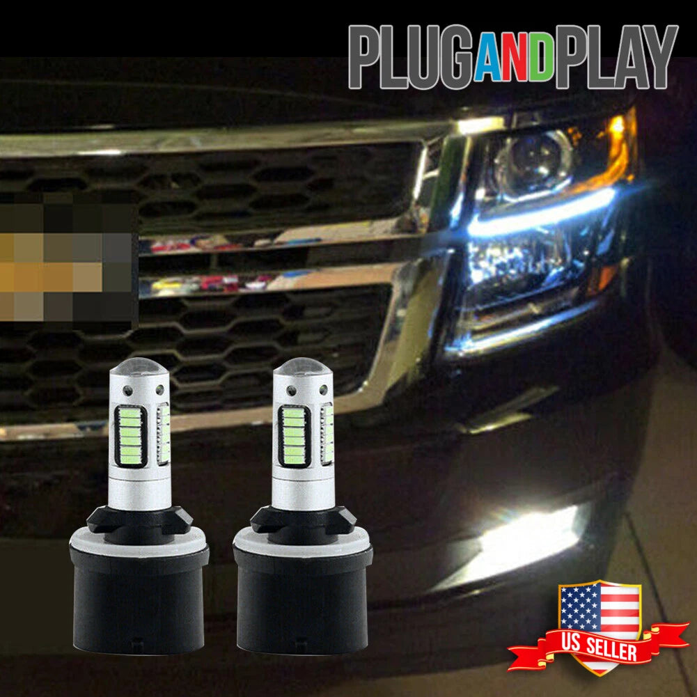 Set of 2 LED Fog Light Bulbs for Chevy Tahoe (2000–2006)