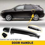 Exterior Door Handle for Toyota Camry (2007â2011) Rear Left/Right Black