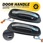 2X Rear Exterior Door Handle for Chevrolet Silverado GMC Sierra (1999–2006)