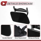 Washer Nozzle Cover Cap for Audi Q5 (2013–2017) 1 Pcs Black
