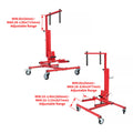 Adjustable Car Door Installer Jack Lift Hoist Bumper Stand 440lbs for Universal