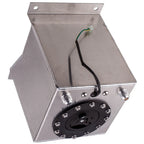 Brand New 2.5 Gallon Universal Aluminum Fuel Tank for Sending Unit (Silver) (2024–2024)