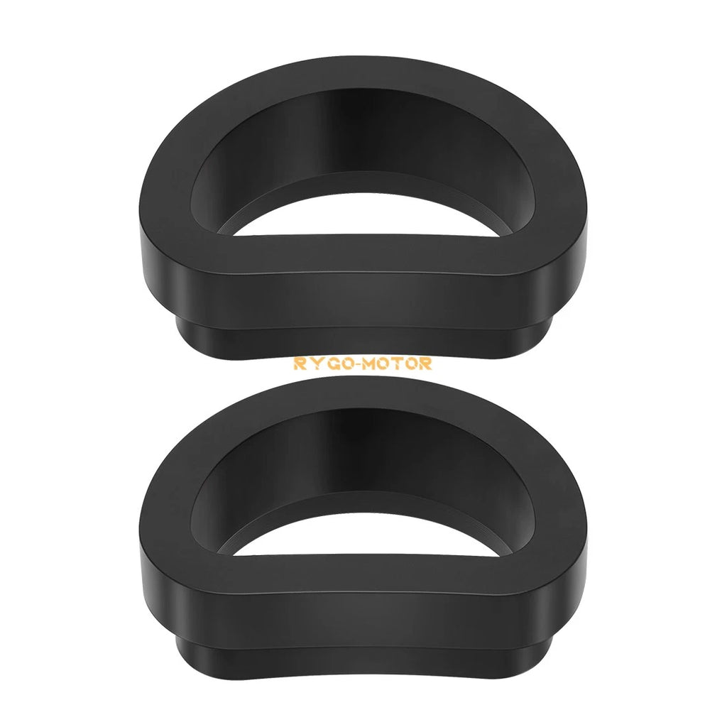 2 Rubber Air Filter Cleaner Joint Tubes for Honda CB360 (1974–1976)