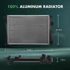 Radiator for Chrysler Pacifica, Voyager (2017–2023)