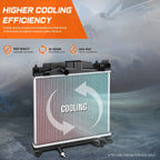 Full Aluminum Core Cooling Radiator for Scion iQ (2012–2015) DPI-13263