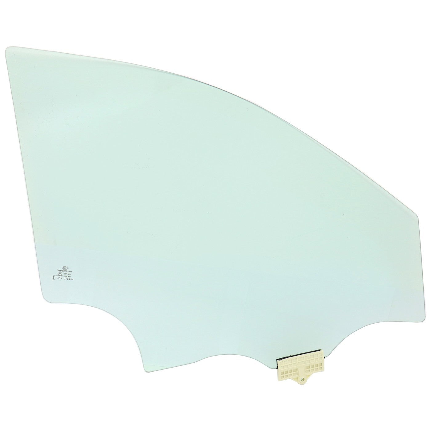 Front Passenger Door Glass for Hyundai Santa Fe XL (2013–2018)