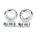 Engine Crash Bar Foot Peg Mount Clamp Bracket 1-1/4" for Harley