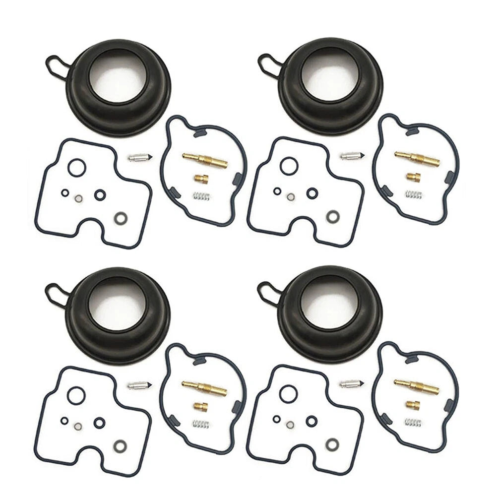 4X Carburetor Repair Kit Plunger Diaphragm for Honda CBR600 F4 (1999–2000)