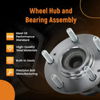 Rear Wheel Hub Assembly for KIA Forte/Koup/Forte5 (2010–2013) 512436 ABS
