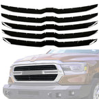 Gloss Black Grille Cover Insert for Dodge Ram 1500 (2019–2023)